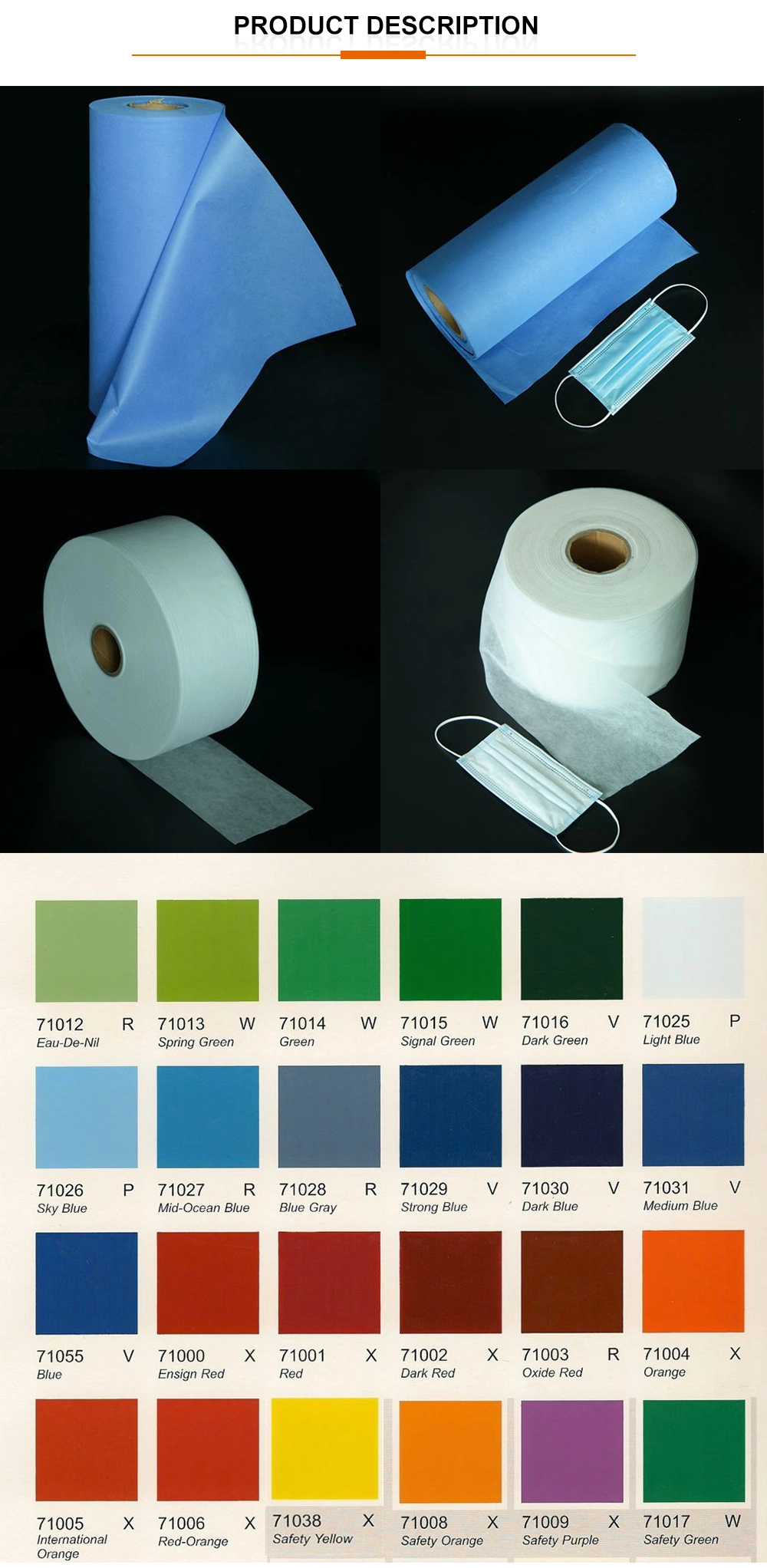 15-200GSM High Strength Polyester Pet Spunbond Non Woven Fabric