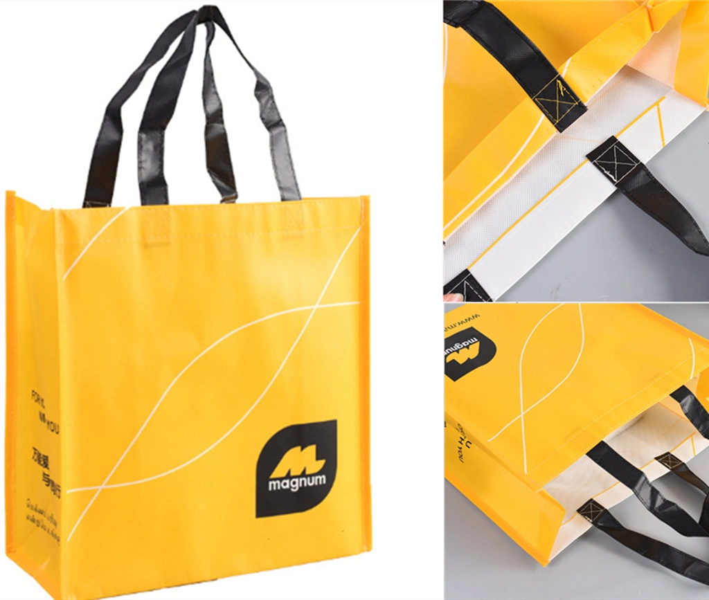 Customizable Heat Laminate/Screen Printing Insulation Nonwoven Bag, PP Non-Woven Bag/Shopping Bag, Eco Bag Reusable Bag Promotional Bag Thermal Bag Tote Bag