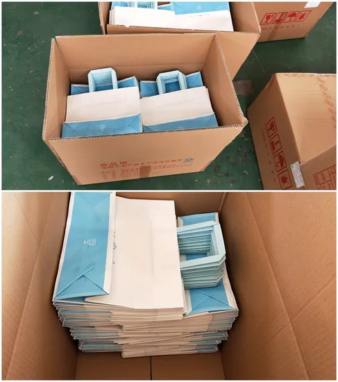 ギフト用のカスタム高級紙ショッピングバッグクラフトショッピングバッグ