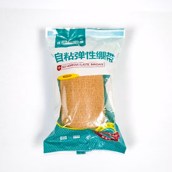 肌色の不織布粘着弾性包帯